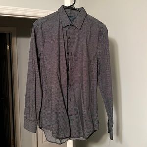 Perry Ellis Non Iron Dress Shirt Size M